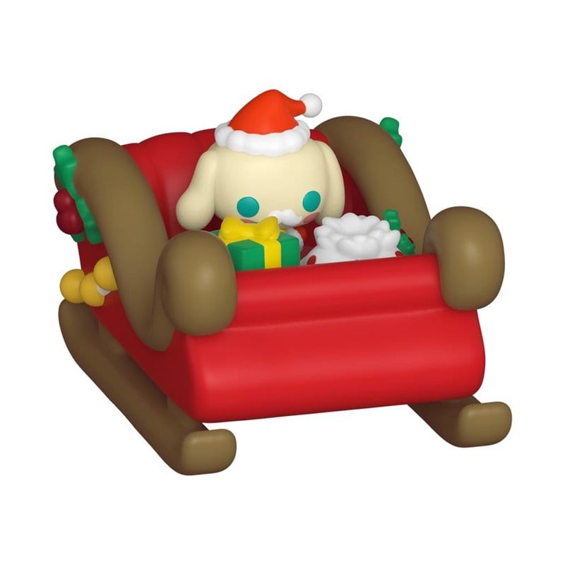 Hello Kitty Bitty POP! Rides Vinyl Figure Holiday- Sleigh with CMRL 2 cm