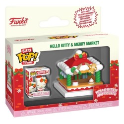 Hello Kitty Bitty POP! Towns Vinyl Figure Holiday- Merry Market