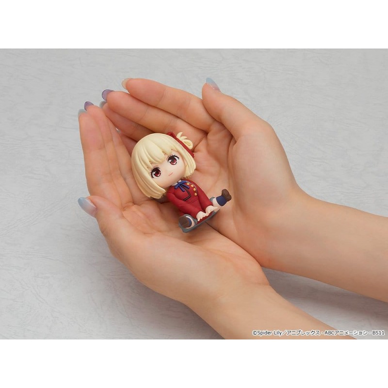 Lycoris Recoil Mascotte caoutchouc Nendoroid Plus Chisato Nishikigi 7 cm
