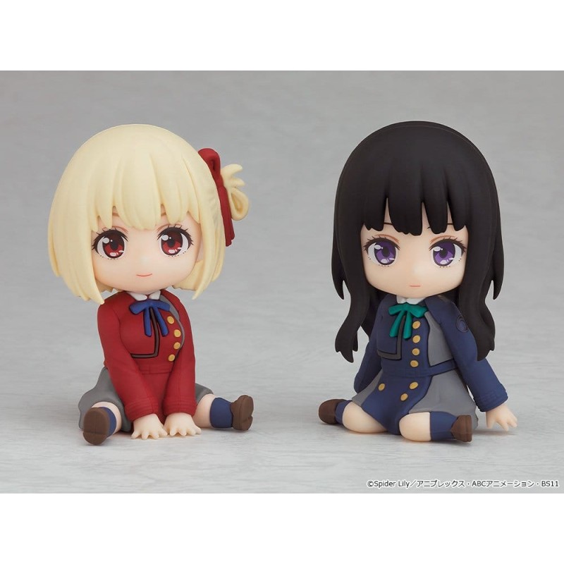 Lycoris Recoil Mascotte caoutchouc Nendoroid Plus Takina Inoue 7 cm