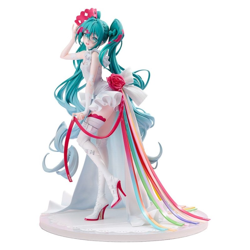 Hatsune Miku GT Project G.S. Collection figurine PVC 1/7 Racing Miku 15th "Rhapsody" 2010-2025 27 cm