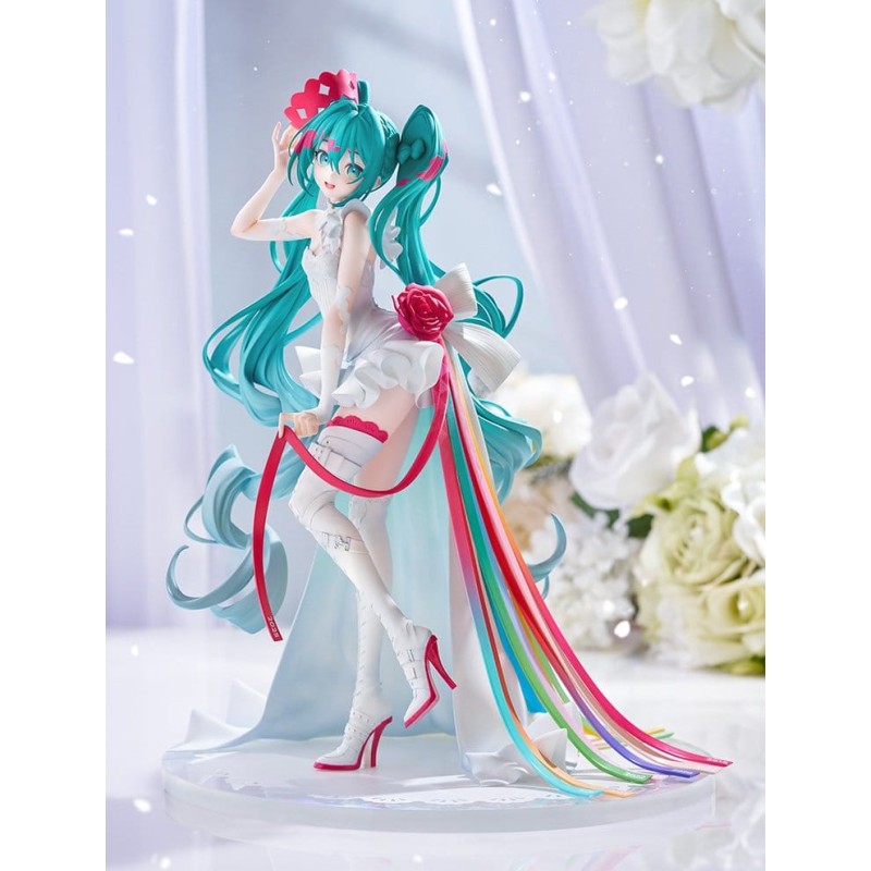 Hatsune Miku GT Project G.S. Collection figurine PVC 1/7 Racing Miku 15th "Rhapsody" 2010-2025 27 cm