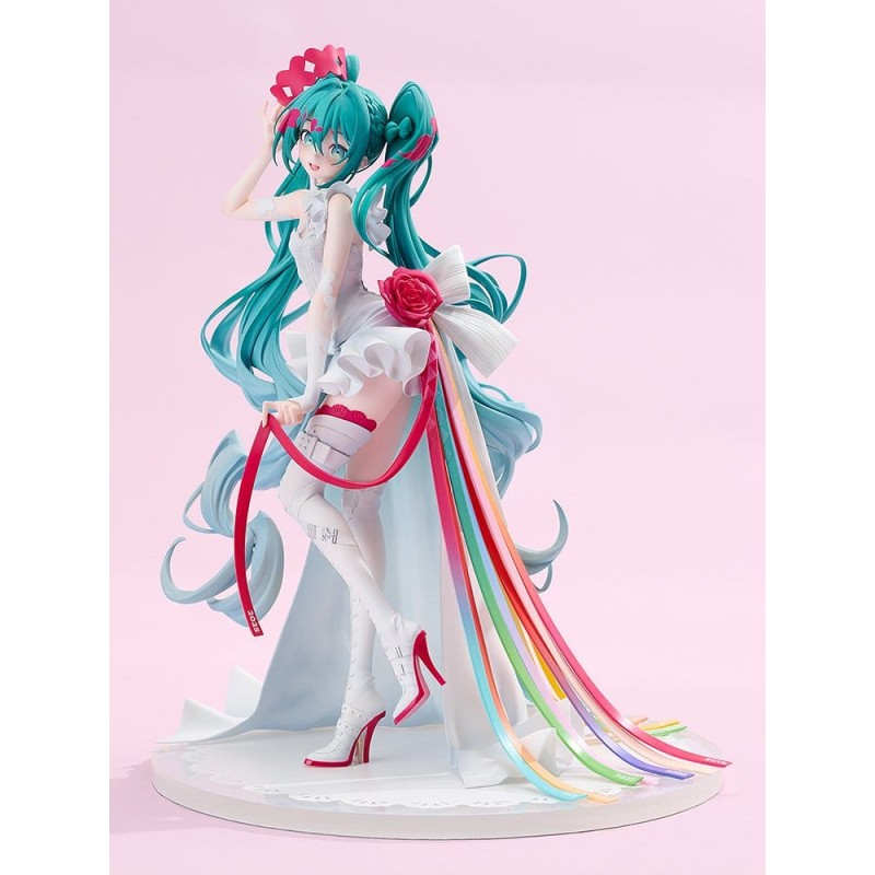 Hatsune Miku GT Project G.S. Collection figurine PVC 1/7 Racing Miku 15th "Rhapsody" 2010-2025 27 cm