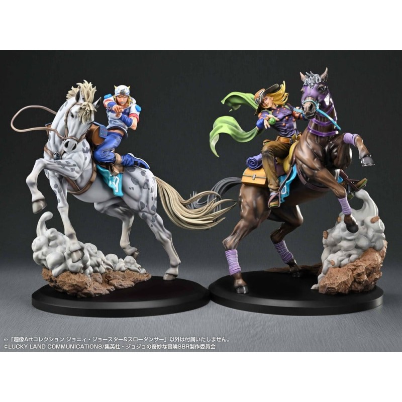 JoJo's Bizarre Adventure: Steel Ball Run Chozo Art Collection PVC Figurine Johnny Joestar & Slow Dancer 30 cm