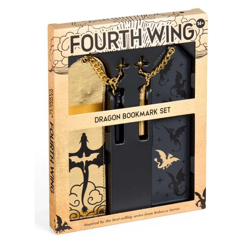 Fourth Wing Bookmarks 2-Pack Dragon 15 cm