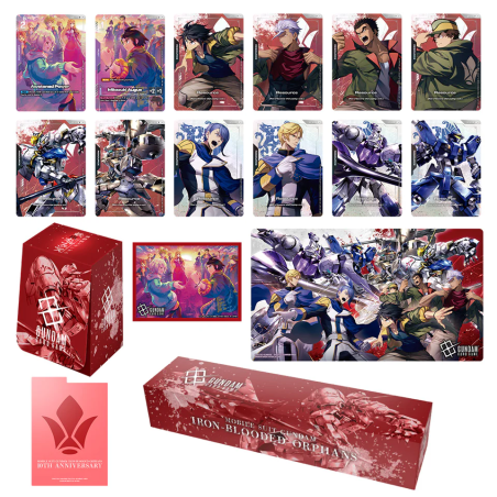 Gundam Card Game - Gundam Premium Accessory Set -Iron-Blooded Orphans - [PB-02]