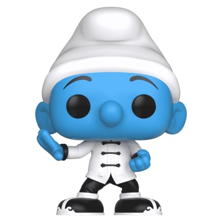 Les Schtroumpfs POP! Vinyl figurine Schtroumpf Costaud Édition Exclusive 9 cm