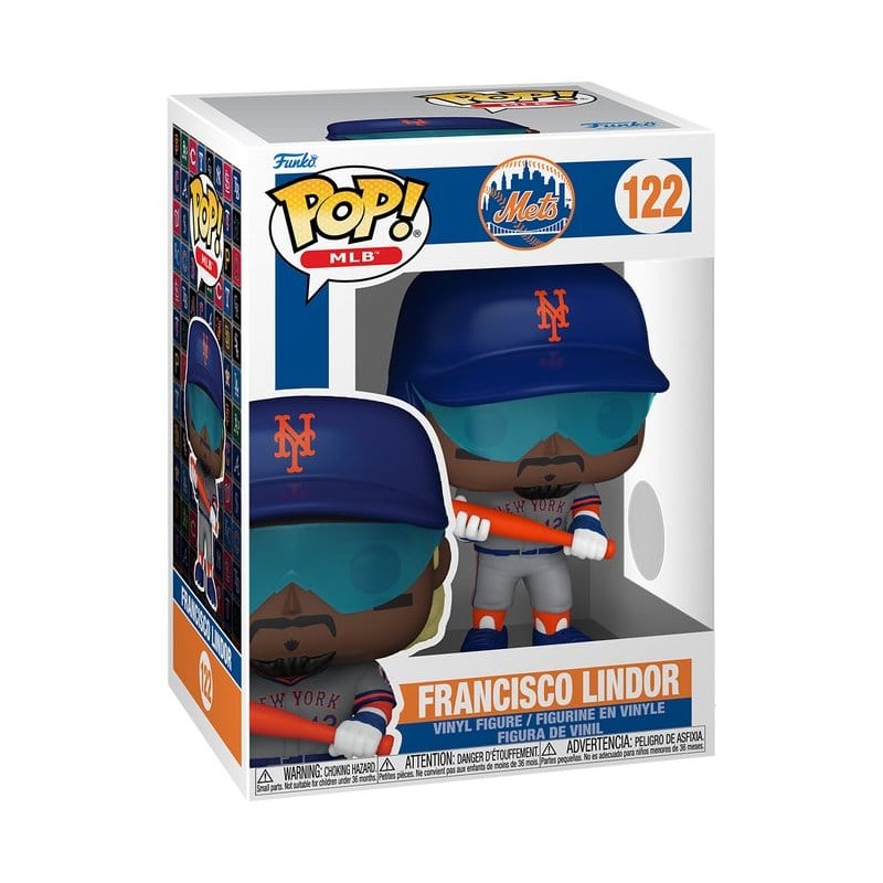 MLB POP! Vinyl Figure Mets- Francisco Lindor 9 cm