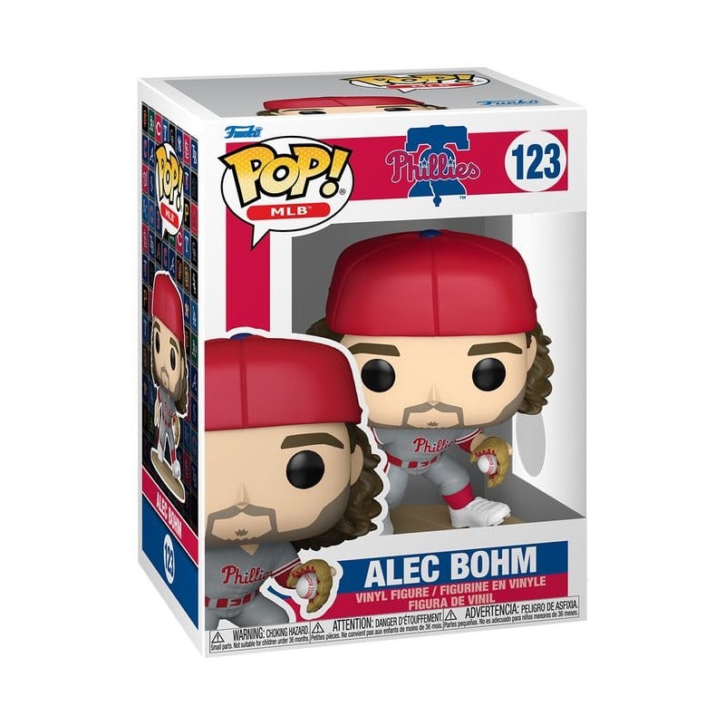 MLB POP! Vinyl Figure Phillies- Alec Bohm 9 cm