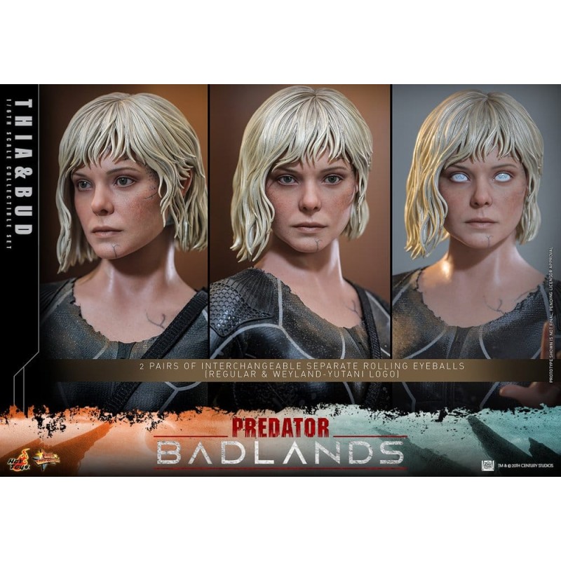 Predator Sixth Scale Figure Set Thia and Bud 29 cm