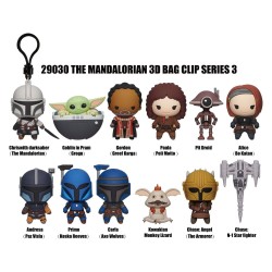 Star Wars The Mandalorian 3D porte-clés en PVC série 3 Blind Bag Display (24)