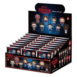 Stranger Things 5 3D porte-clés en PVC série 6 Blind Bag Display (24)
