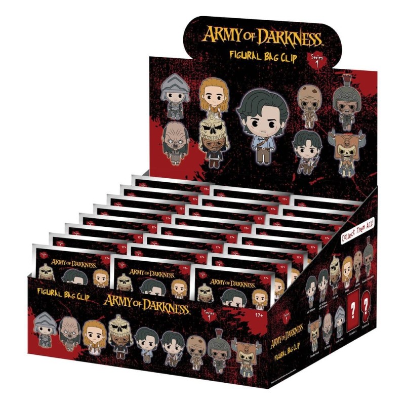 Army of Darkness 3D porte-clés en PVC série 1 Blind Bag Display (24)