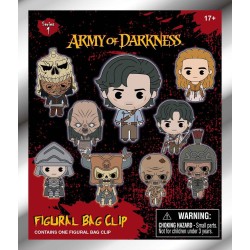 Army of Darkness 3D PVC Bag Clips Series 1 Blind Bag Display (24)