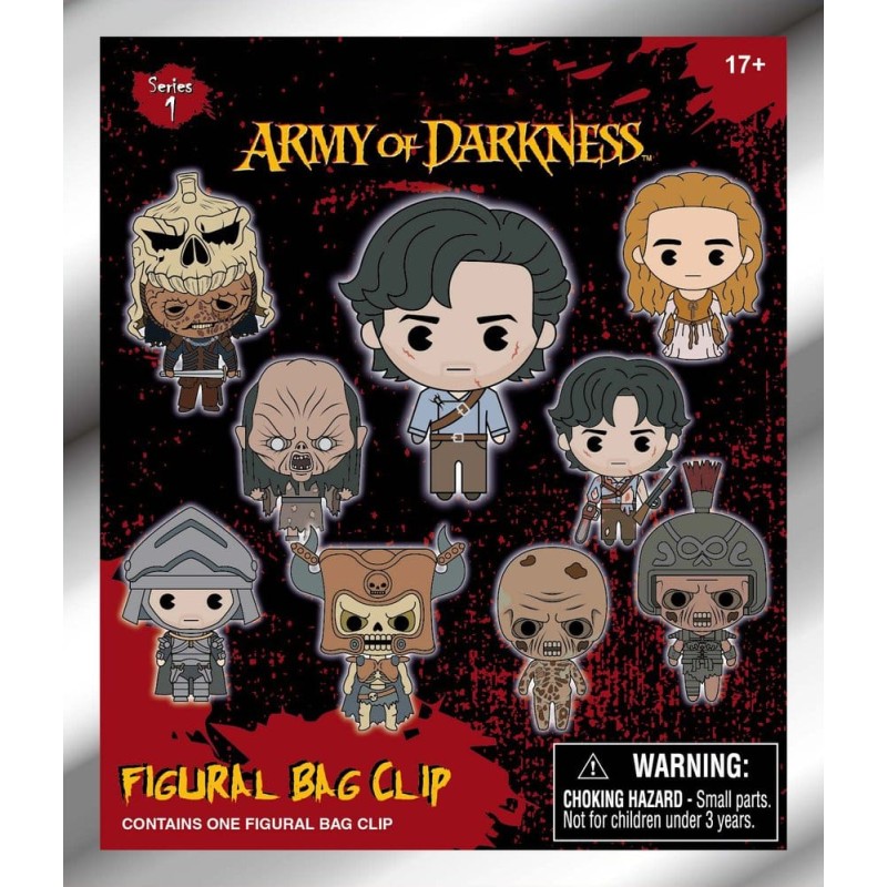 Army of Darkness 3D porte-clés en PVC série 1 Blind Bag Display (24)