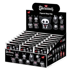 Skelanimals 3D porte-clés en PVC série 1 Blind Bag Display (24)