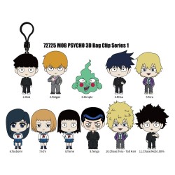 Mob Psycho 100 3D PVC Bag Clips Series 1 Blind Bag Display (24)