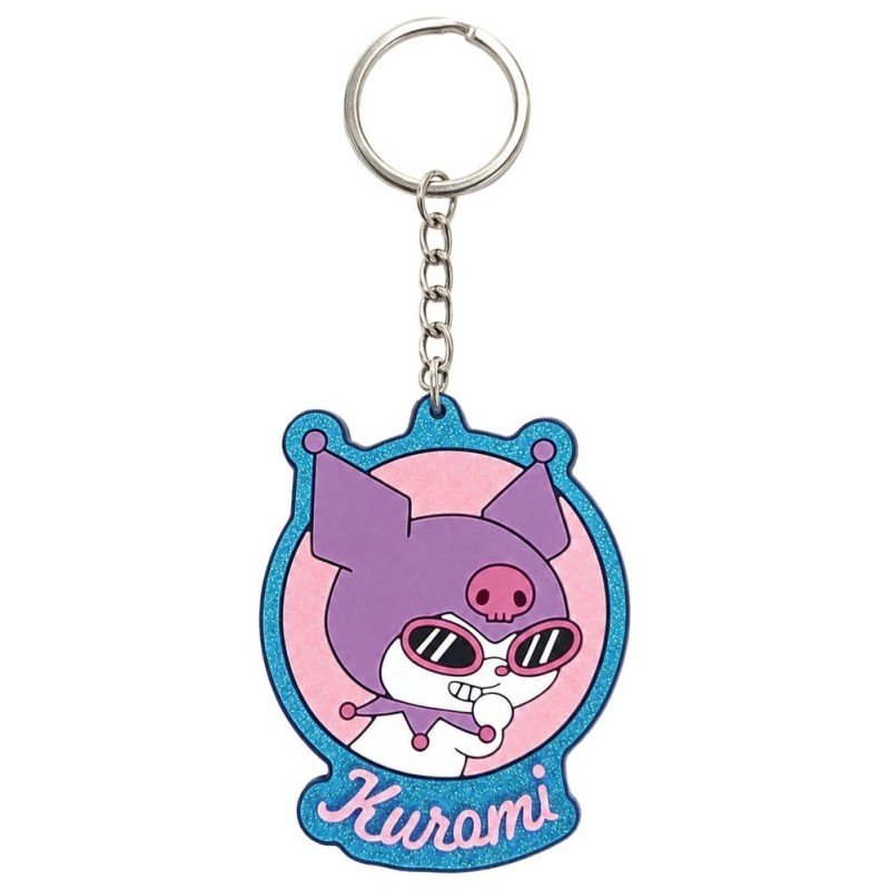 Sanrio Rubber Keychain Kuromi 7 cm