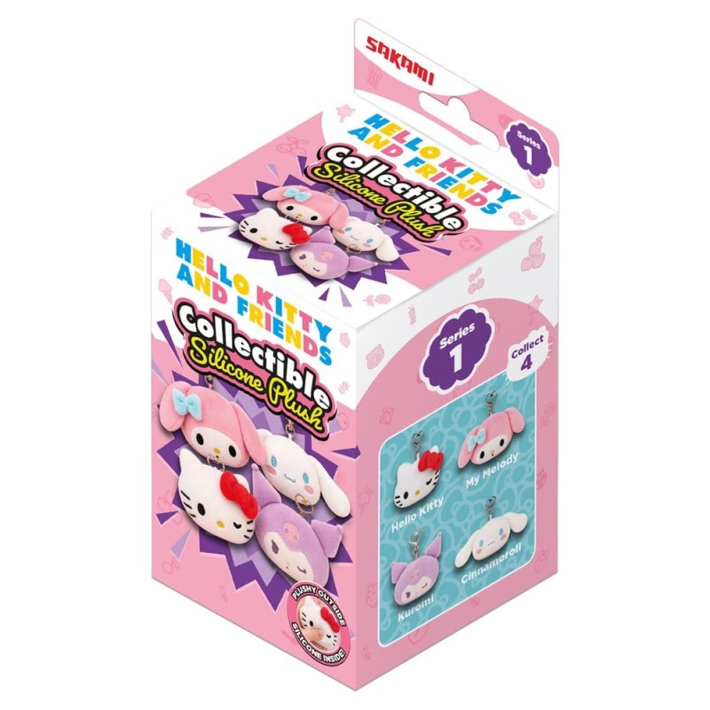 Sanrio Silicone Plush Figures Blind Box Display (8)