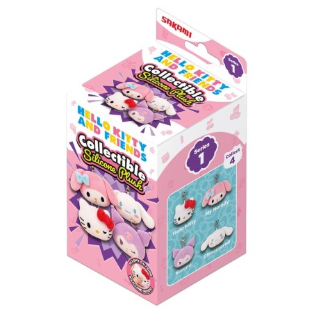 Sanrio présentoir boîte-mystère Silicone peluches Blind Box Display (8)