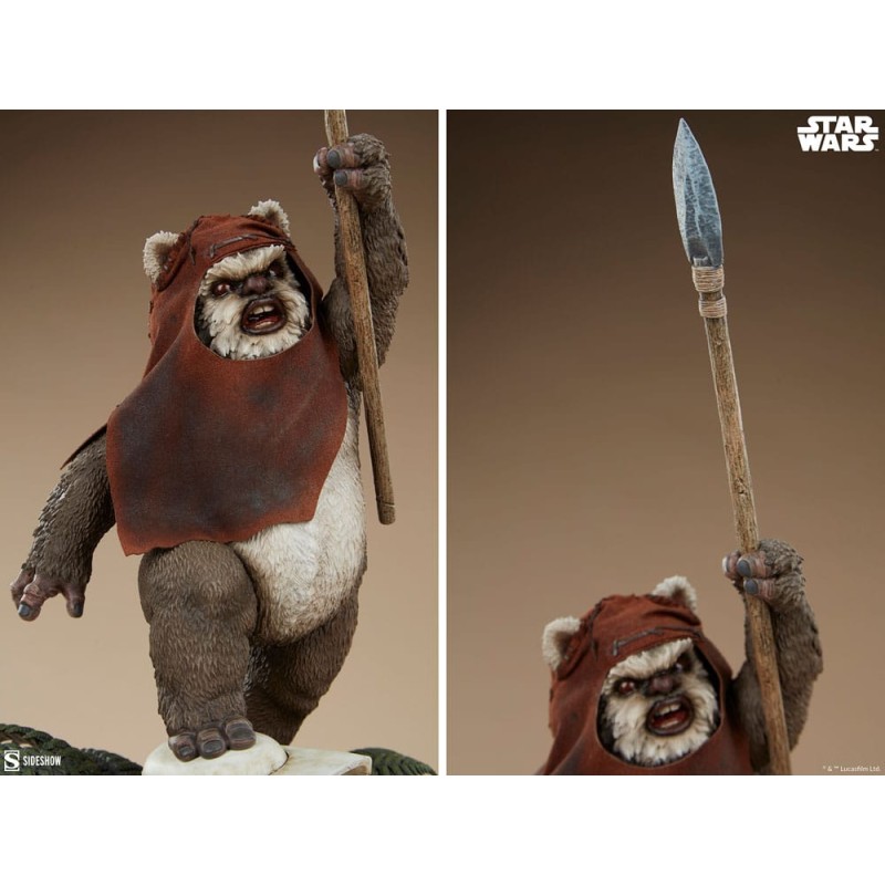 Star Wars, épisode VI : Le Retour du Jedi statuette Premium Format Wicket 46 cm