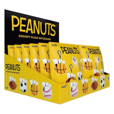 Peanuts Super Duper Porte-clés en peluche Blind Bags Wave 1A Display (12)