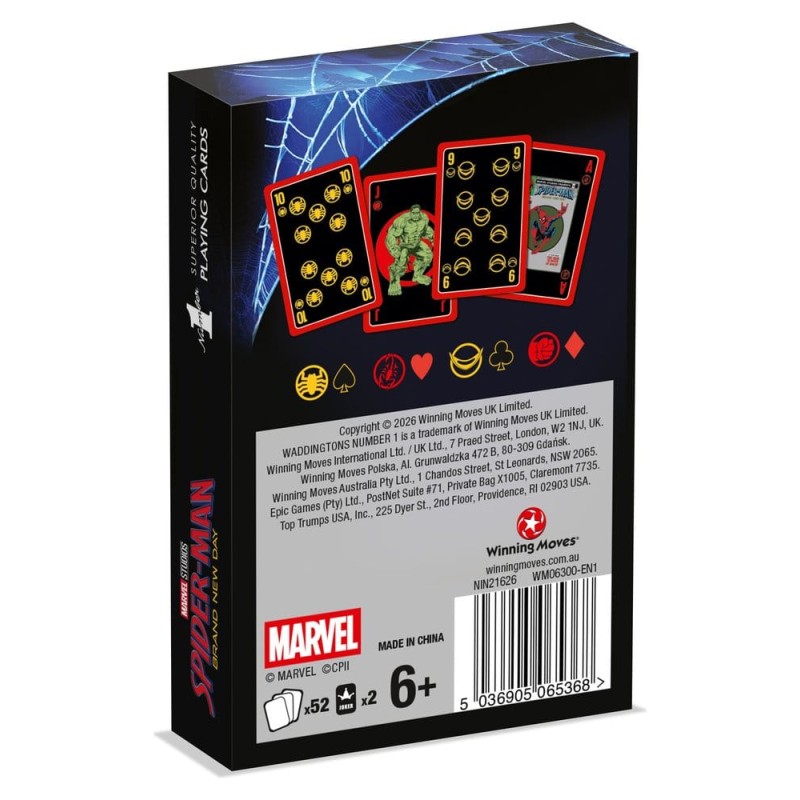Spider-Man No.1 Jeu de cartes *ALLEMAND*