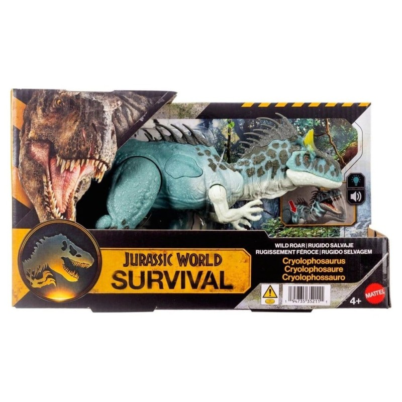 Jurassic World: Survival figurine Wild Roar Cryolophosaurus 37 cm