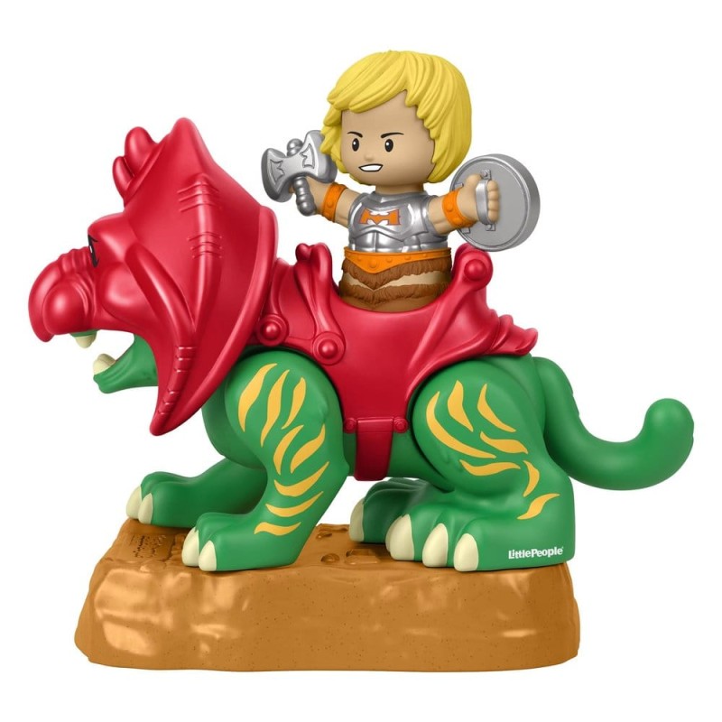 Masters of the Universe Little People Collector set figurines He-Man & Battle Cat
