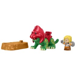 Masters of the Universe Little People Collector Figure Set He-Man & Battle Cat