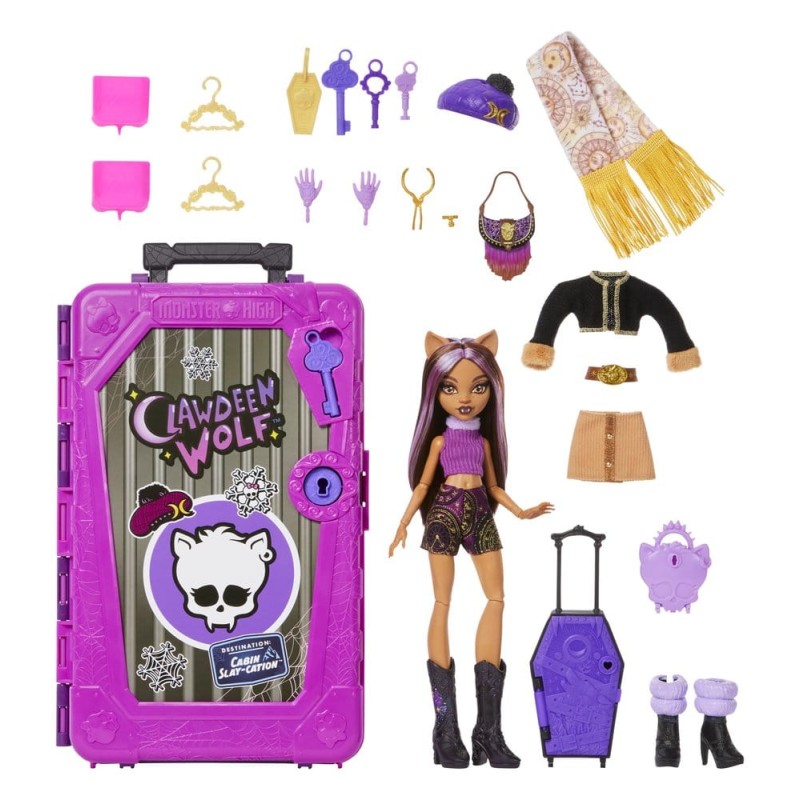 Monster High Skulltimate Secrets Poupée Clawdeen Wolf