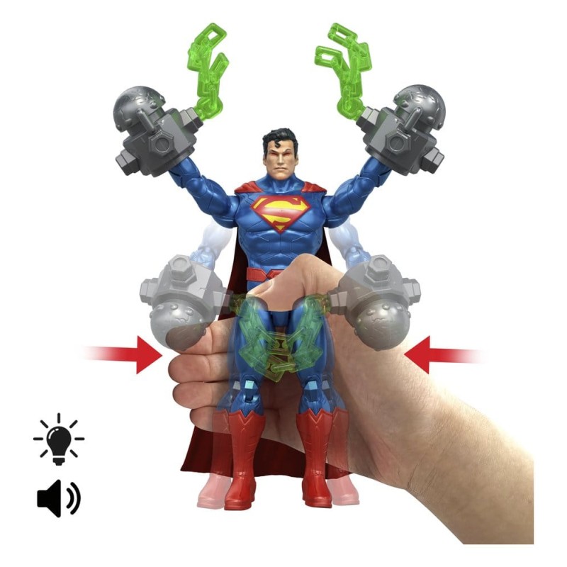 DC Premier figurine sonore et lumineuse Heat Vision Superman 16 cm