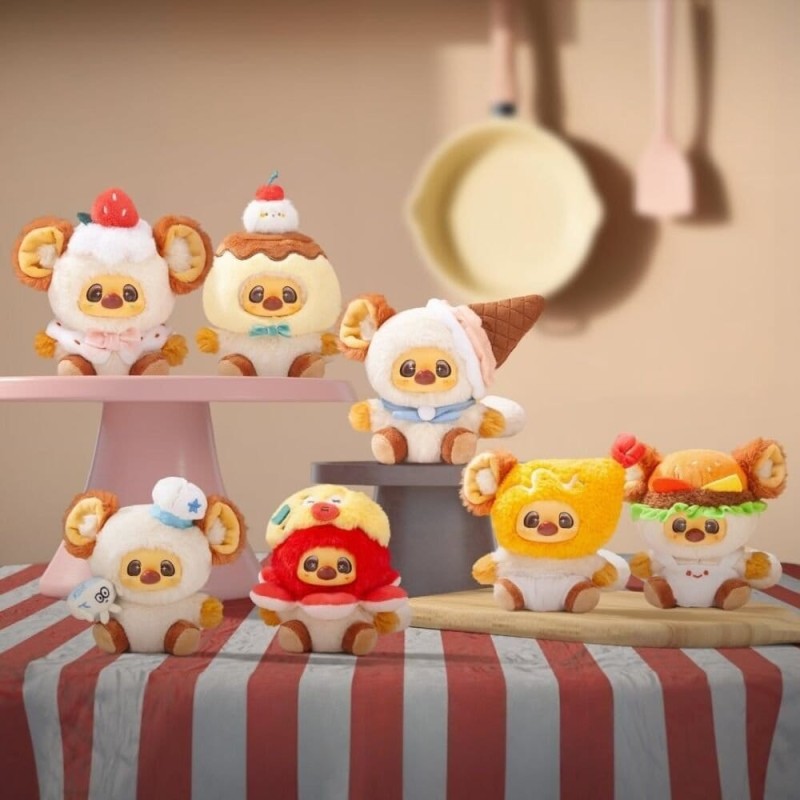 Jayshoo porte-clés en peluche One Bite no End 12 cm Blind Box Display (6)