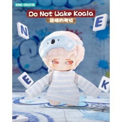 Neekyio Silent Beast Porte-clés en peluche 15 cm Blind Box Display (6)