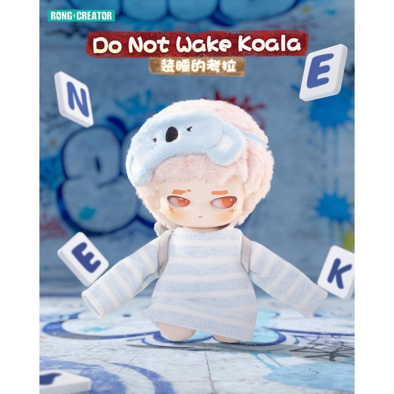 Neekyio Silent Beast Plush Keychain 15 cm Blind Box Display (6)