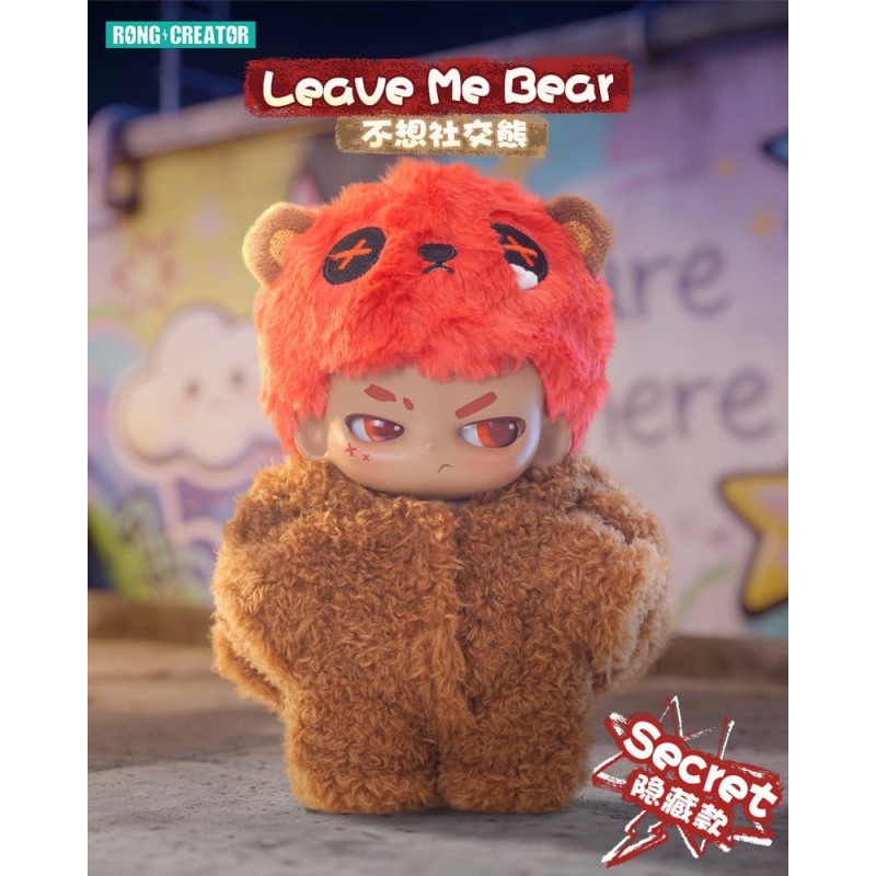 Neekyio Silent Beast Porte-clés en peluche 15 cm Blind Box Display (6)