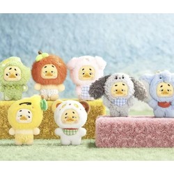 Mini Upset Duck porte-clés en peluche Wish List Duck 12 cm Blind Box Display (6)