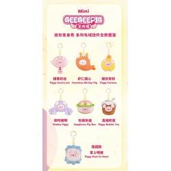 Mini GeeGeePig porte-clés en peluche Mini Transformations 12 cm Blind Box Display (6)
