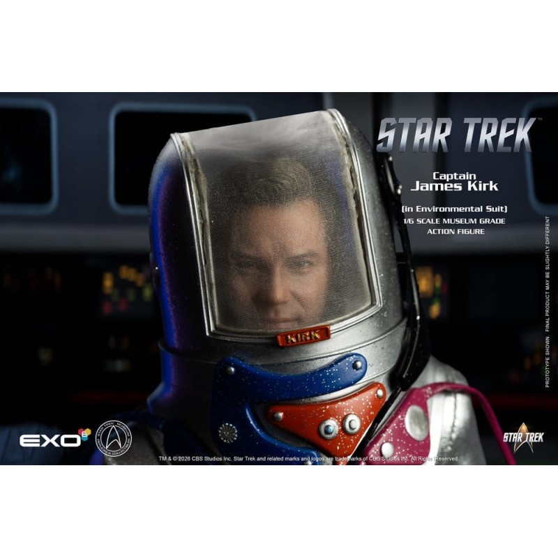 Star Trek: La série originale figurine 1/6 Captain James T. Kirk (in Environmental Suit) 29 cm