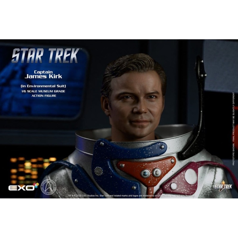 Star Trek: La série originale figurine 1/6 Captain James T. Kirk (in Environmental Suit) 29 cm