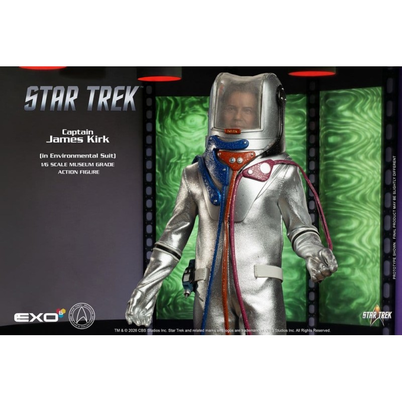 Star Trek: The Original Series Action Figure 1/6 Captain James T. Kirk (in Environmental Suit) 29 cm