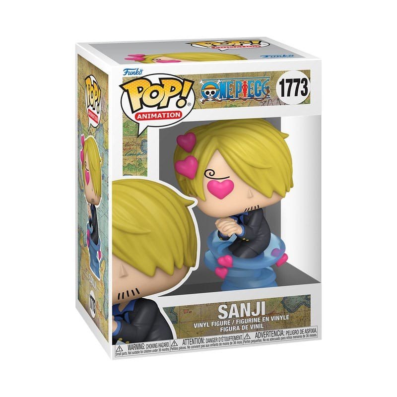 One Piece POP Funko ! Animatie Vinyl Sanji (Refresh) 9 cm | 889698803670