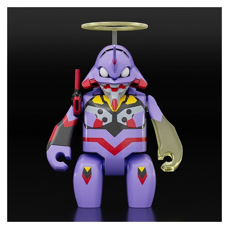 Rebuild of Evangelion Brickroid Mini Figure Evangelion Test Type-01 Pseudo DMS Phase 5 cm