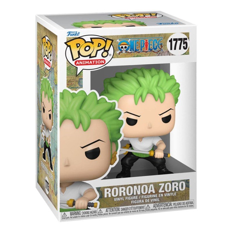 One Piece POP Funko ! Animatie Vinyl Zoro (Refresh) 9 cm | 889698803694