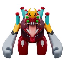Rebuild of Evangelion Brickroid Mini Figure Evangelion Unit 02 Beast Form 2nd Phase (Type 1) 4 cm