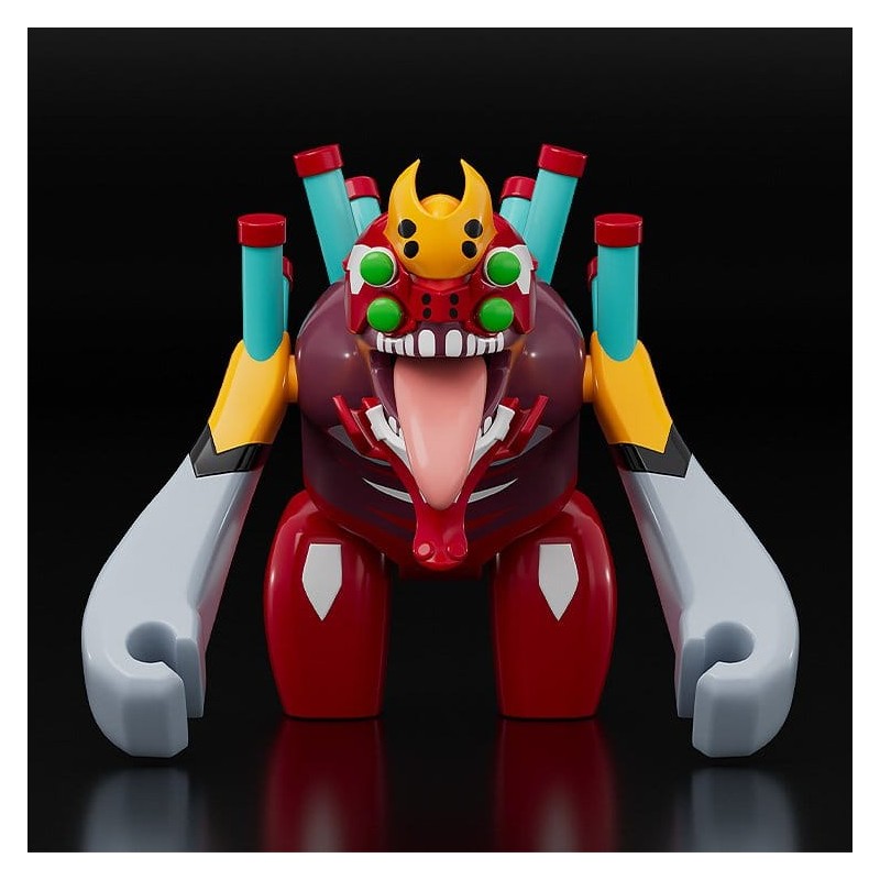Rebuild of Evangelion Brickroid figurine mini Evangelion Unit 02 Beast Form 2nd Phase (Type 1) 4 cm