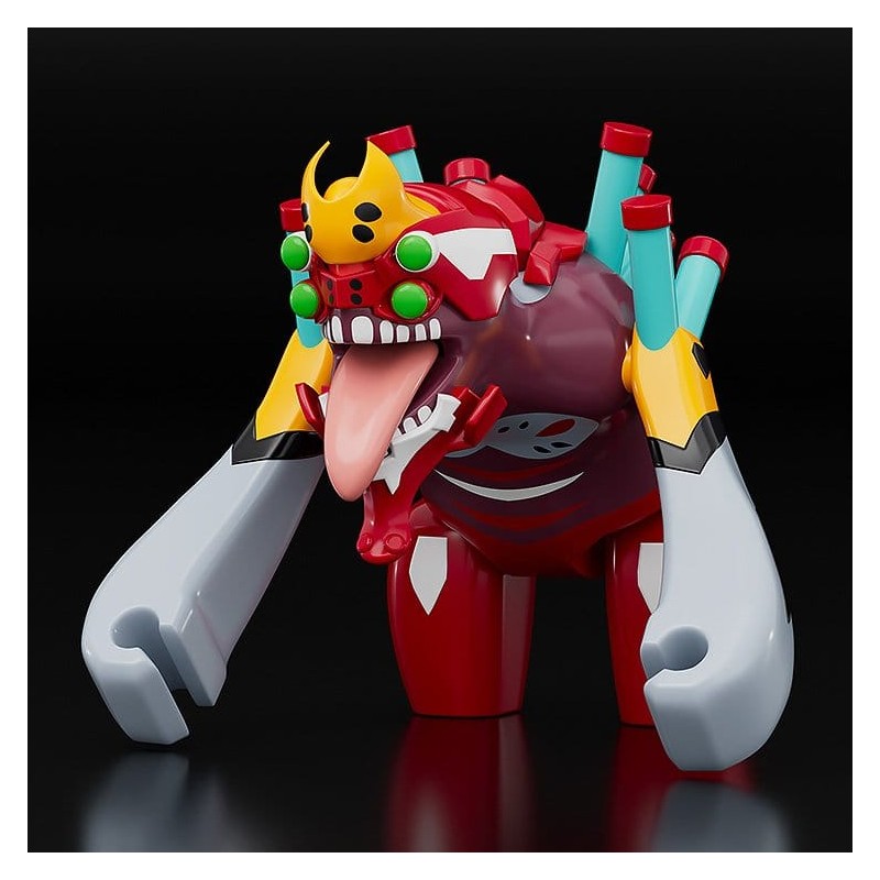 Rebuild of Evangelion Brickroid figurine mini Evangelion Unit 02 Beast Form 2nd Phase (Type 1) 4 cm