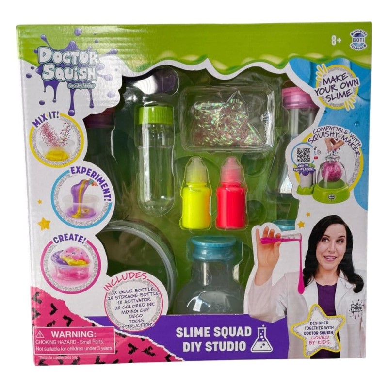 Doctor Squish playset Slime Academy