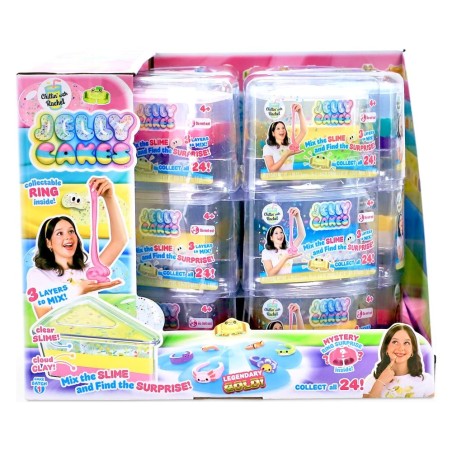 Jelly Cakes Squeeze Figures Series 1 Chillin Cake XL Blind Box Display (18)