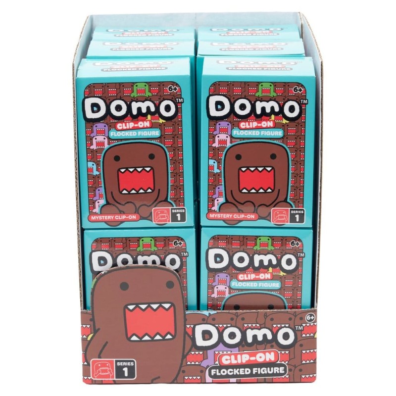 Domo Plastic Figure Flocked 8 cm Blind Bag Display (12)